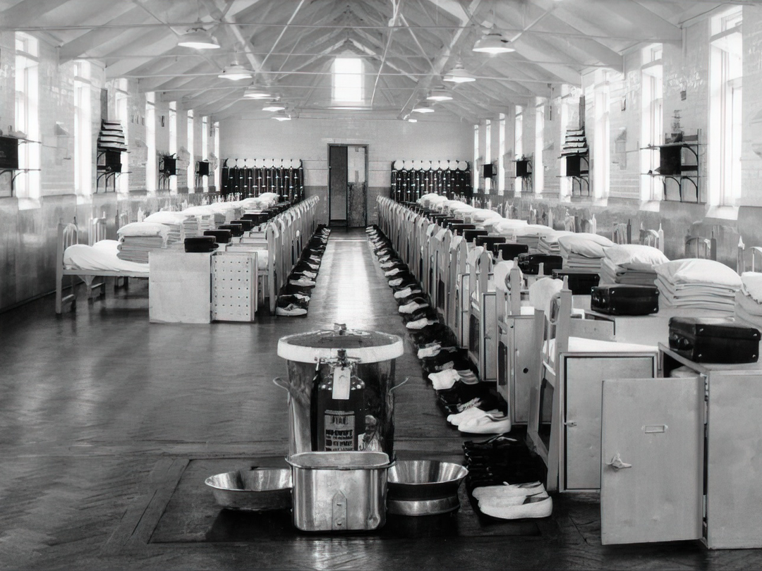 HMS Ganges Mess Deck 1960s Royal Navy Training Establishment Photo Print - Posters, Prints, & Visual Artwork - by Hampshire Prints (image 1 of 9)
