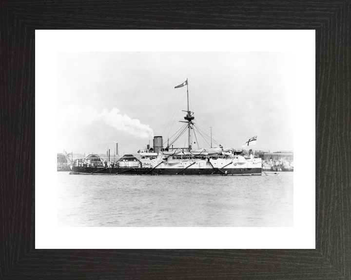 HMS Hero (1858) Royal Navy Conqueror Class Battleship Starboard View Photo Print Wall Art Decor - Posters, Prints, & Visual Artwork - by Hampshire Prints (image 2 of 9)