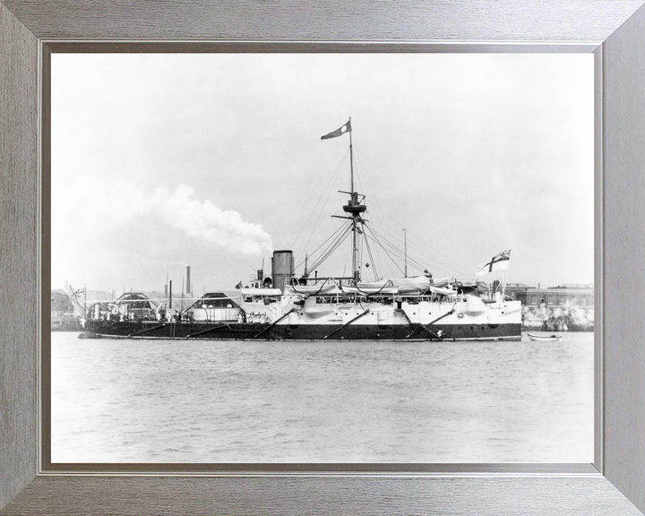 HMS Hero (1858) Royal Navy Conqueror Class Battleship Starboard View Photo Print Wall Art Decor - Posters, Prints, & Visual Artwork - by Hampshire Prints (image 7 of 9)