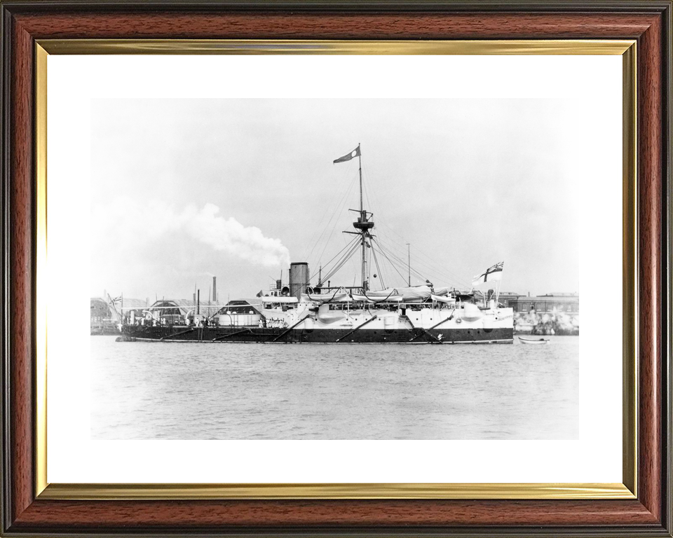 HMS Hero (1858) Royal Navy Conqueror Class Battleship Starboard View Photo Print Wall Art Decor - Posters, Prints, & Visual Artwork - by Hampshire Prints (image 8 of 9)