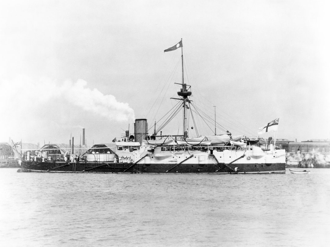 HMS Hero (1858) Royal Navy Conqueror Class Battleship Starboard View Photo Print Wall Art Decor - Posters, Prints, & Visual Artwork - by Hampshire Prints (image 1 of 9)