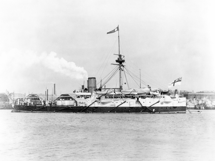 HMS Hero (1858) Royal Navy Conqueror Class Battleship Starboard View Photo Print Wall Art Decor - Posters, Prints, & Visual Artwork - by Hampshire Prints (image 1 of 9)