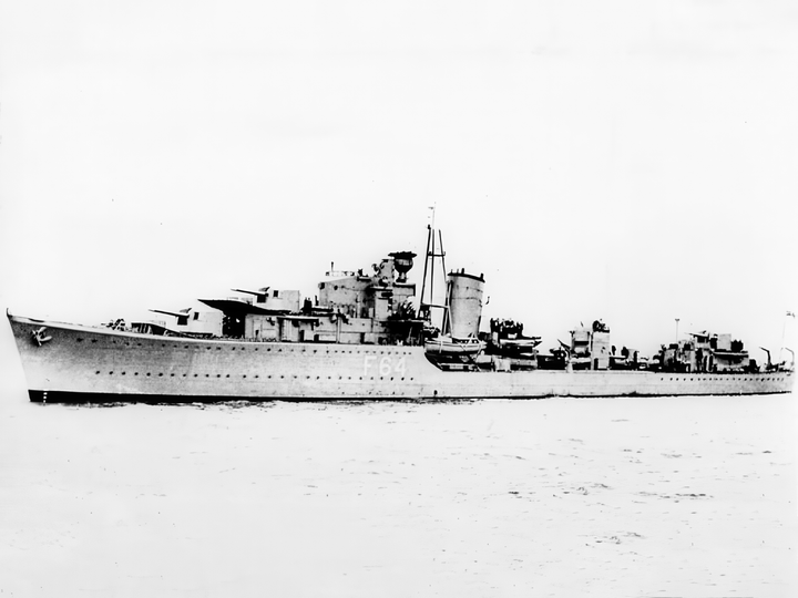 HMS Kingston F64 K Class Destroyer Photo Print - Posters, Prints, & Visual Artwork - by Hampshire Prints (image 1 of 9)