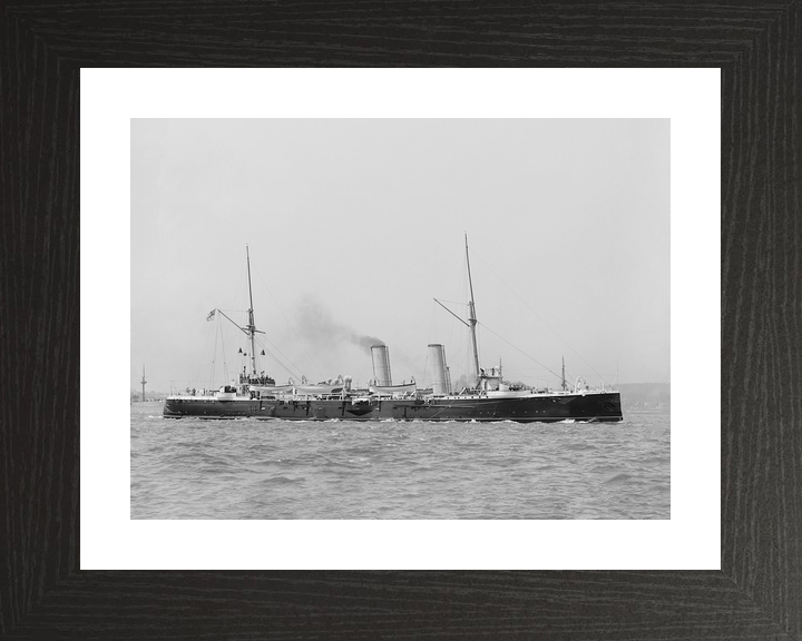 HMS Magicienne 1890 Marathon Class Cruiser 1899 Starboard View Photo Print - Posters, Prints, & Visual Artwork - by Hampshire Prints (image 2 of 9)