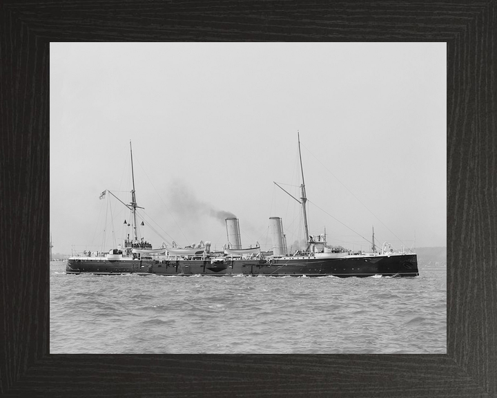 HMS Magicienne 1890 Marathon Class Cruiser 1899 Starboard View Photo Print - Posters, Prints, & Visual Artwork - by Hampshire Prints (image 3 of 9)