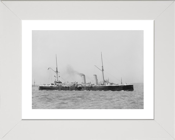 HMS Magicienne 1890 Marathon Class Cruiser 1899 Starboard View Photo Print - Posters, Prints, & Visual Artwork - by Hampshire Prints (image 4 of 9)