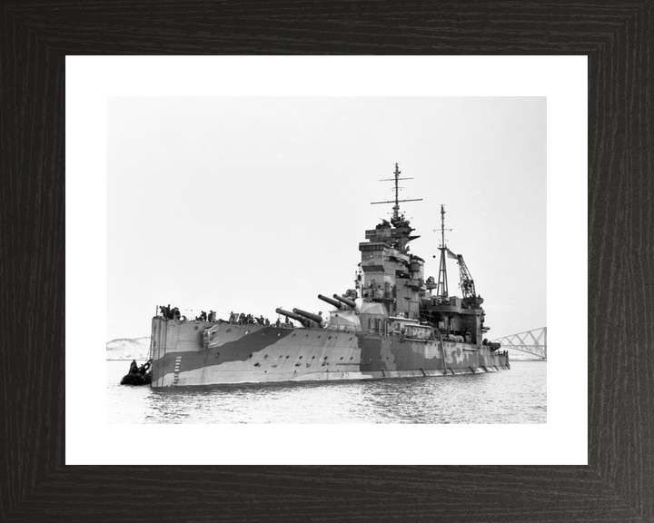 HMS Queen Elizabeth 1913 Queen Elizabeth Class Battleship 1950 Photo Print - Posters, Prints, & Visual Artwork - by Hampshire Prints (image 2 of 9)