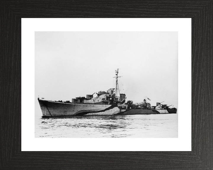 HMS Queenborough G70 Q Class Destroyer 1939-1945 Photo Print - Posters, Prints, & Visual Artwork - by Hampshire Prints (image 2 of 9)
