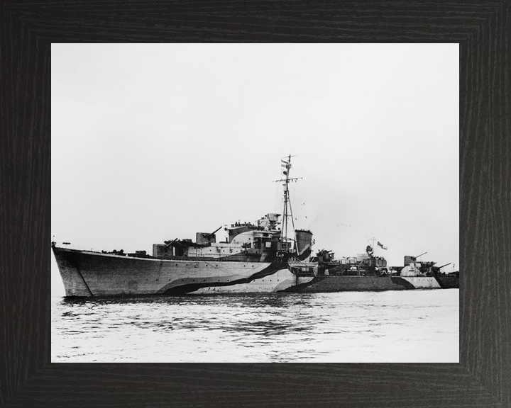 HMS Queenborough G70 Q Class Destroyer 1939-1945 Photo Print - Posters, Prints, & Visual Artwork - by Hampshire Prints (image 3 of 9)