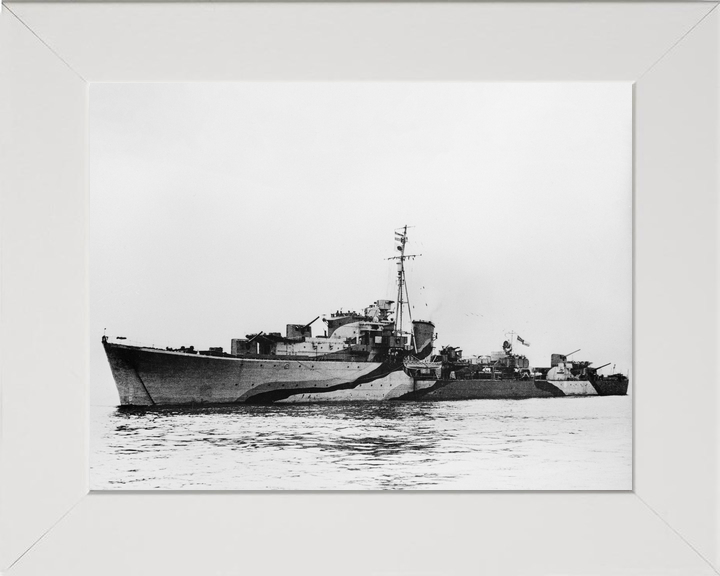 HMS Queenborough G70 Q Class Destroyer 1939-1945 Photo Print - Posters, Prints, & Visual Artwork - by Hampshire Prints (image 5 of 9)