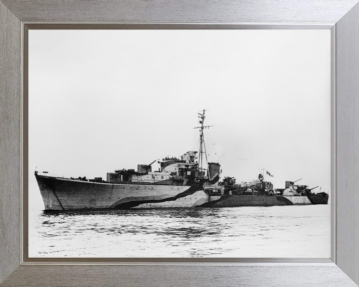 HMS Queenborough G70 Q Class Destroyer 1939-1945 Photo Print - Posters, Prints, & Visual Artwork - by Hampshire Prints (image 7 of 9)