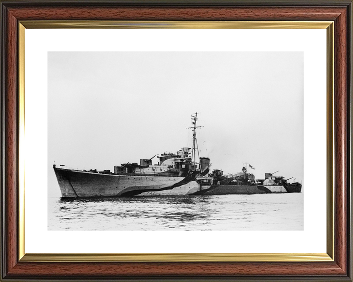 HMS Queenborough G70 Q Class Destroyer 1939-1945 Photo Print - Posters, Prints, & Visual Artwork - by Hampshire Prints (image 8 of 9)