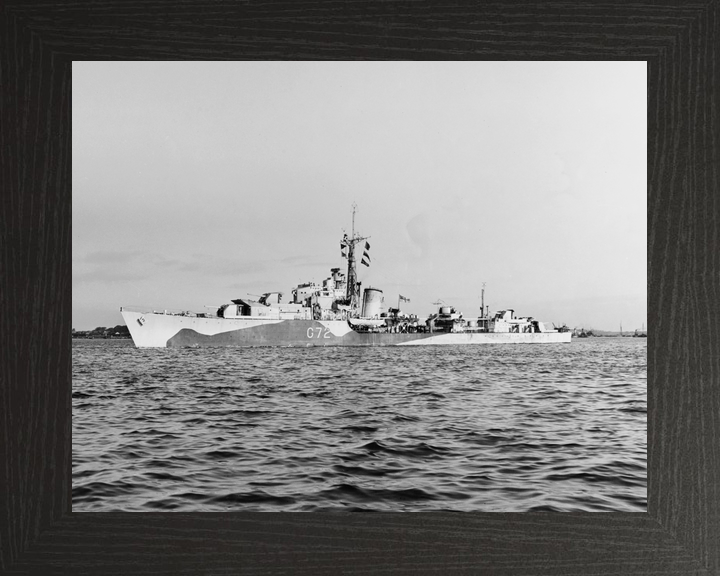 HMS Scorpion G72 Q Class Destroyer June 1944 Photo Print - Posters, Prints, & Visual Artwork - by Hampshire Prints (image 3 of 9)