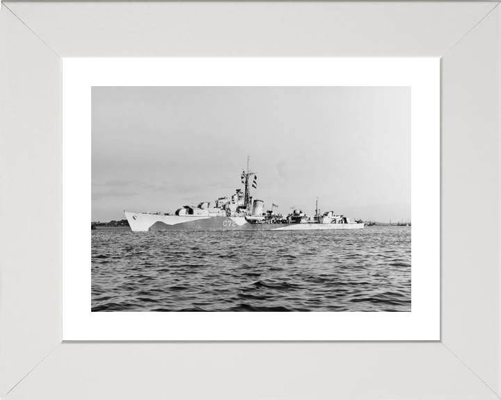 HMS Scorpion G72 Q Class Destroyer June 1944 Photo Print - Posters, Prints, & Visual Artwork - by Hampshire Prints (image 4 of 9)