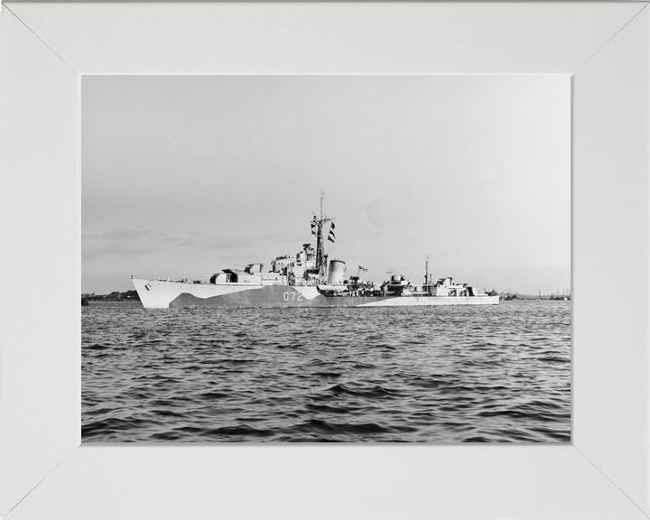 HMS Scorpion G72 Q Class Destroyer June 1944 Photo Print - Posters, Prints, & Visual Artwork - by Hampshire Prints (image 5 of 9)