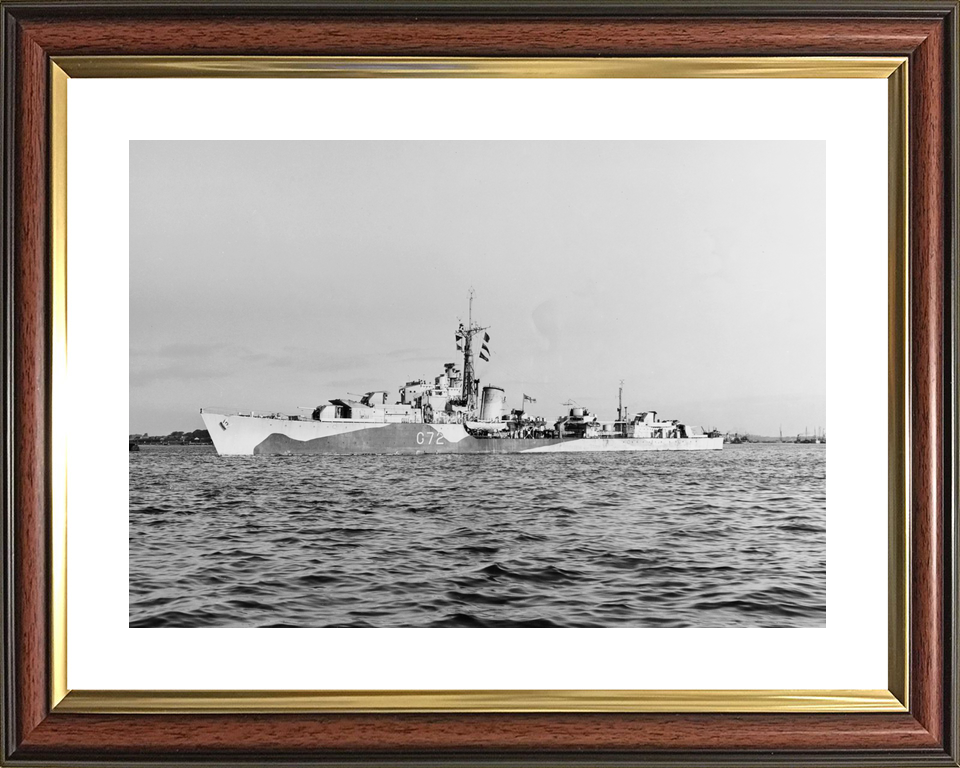 HMS Scorpion G72 Q Class Destroyer June 1944 Photo Print - Posters, Prints, & Visual Artwork - by Hampshire Prints (image 8 of 9)