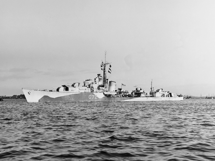 HMS Scorpion G72 Q Class Destroyer June 1944 Photo Print - Posters, Prints, & Visual Artwork - by Hampshire Prints (image 1 of 9)