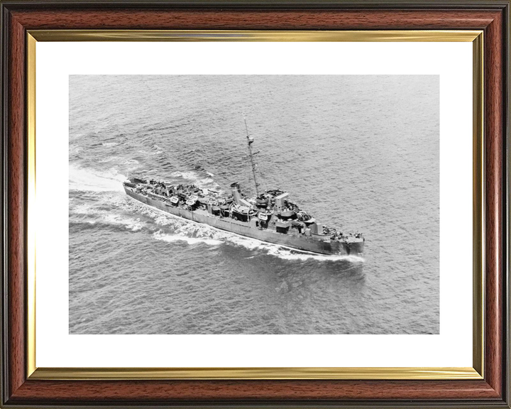 HMS Spragge K572 Captain Class Frigate June 1945 Photo Print - Posters, Prints, & Visual Artwork - by Hampshire Prints (image 8 of 9)