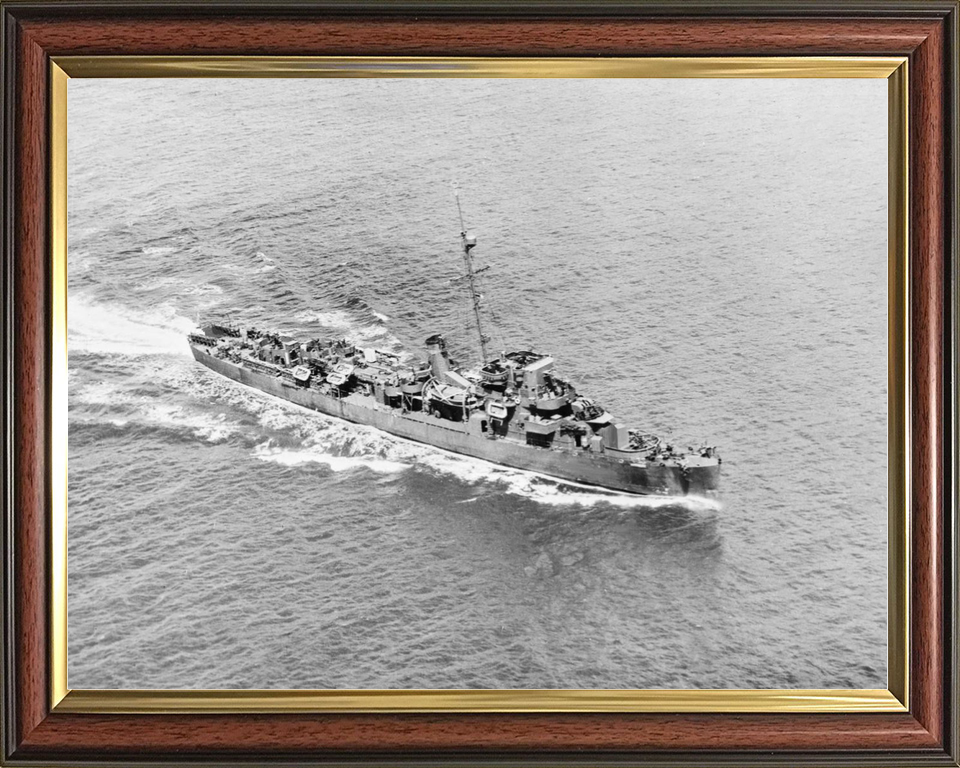 HMS Spragge K572 Captain Class Frigate June 1945 Photo Print - Posters, Prints, & Visual Artwork - by Hampshire Prints (image 9 of 9)