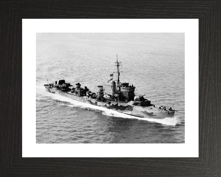 HMS Winchester L55 W Class Destroyer 1942 Photo Print - Posters, Prints, & Visual Artwork - by Hampshire Prints (image 2 of 9)