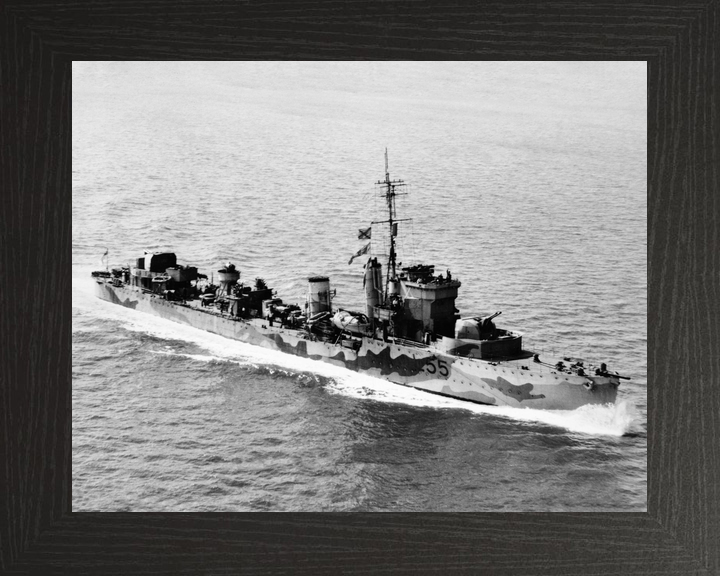 HMS Winchester L55 W Class Destroyer 1942 Photo Print - Posters, Prints, & Visual Artwork - by Hampshire Prints (image 3 of 9)