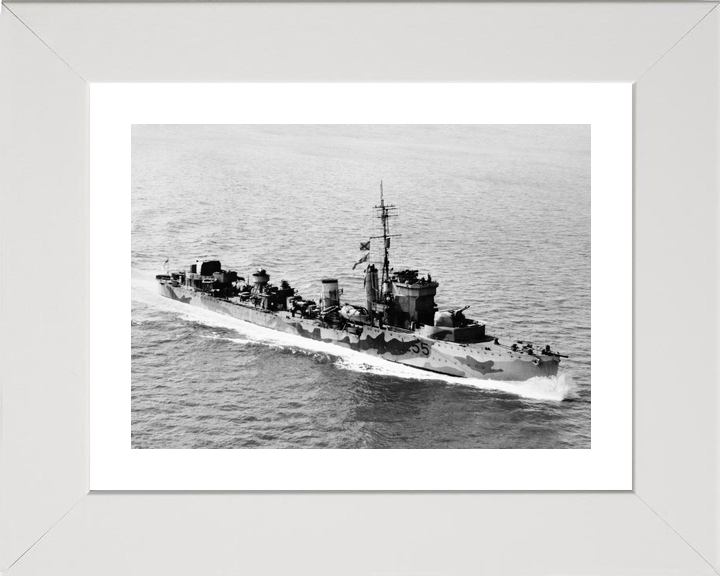 HMS Winchester L55 W Class Destroyer 1942 Photo Print - Posters, Prints, & Visual Artwork - by Hampshire Prints (image 4 of 9)
