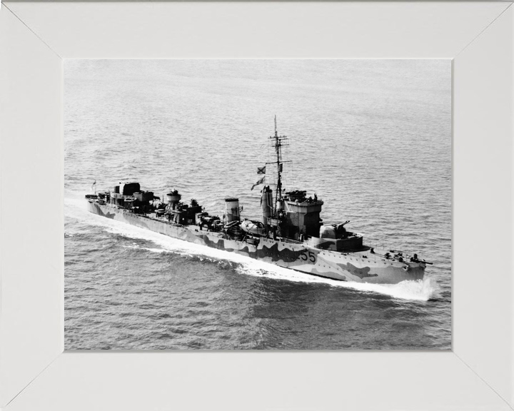 HMS Winchester L55 W Class Destroyer 1942 Photo Print - Posters, Prints, & Visual Artwork - by Hampshire Prints (image 5 of 9)