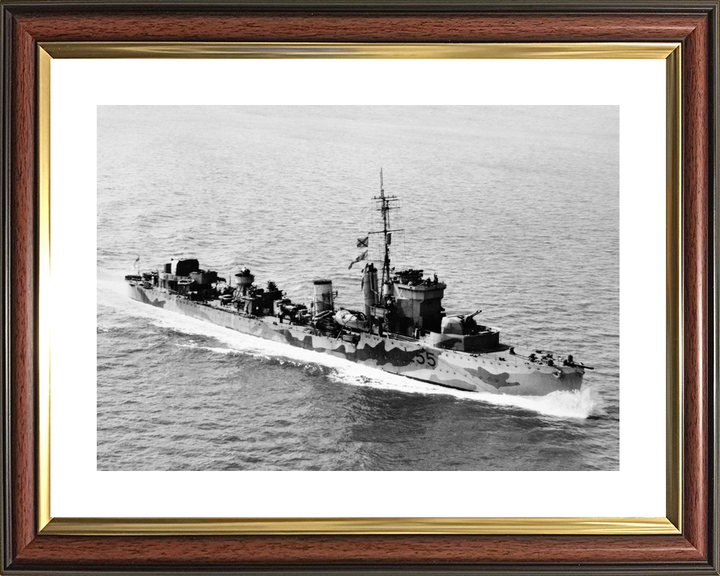 HMS Winchester L55 W Class Destroyer 1942 Photo Print - Posters, Prints, & Visual Artwork - by Hampshire Prints (image 8 of 9)