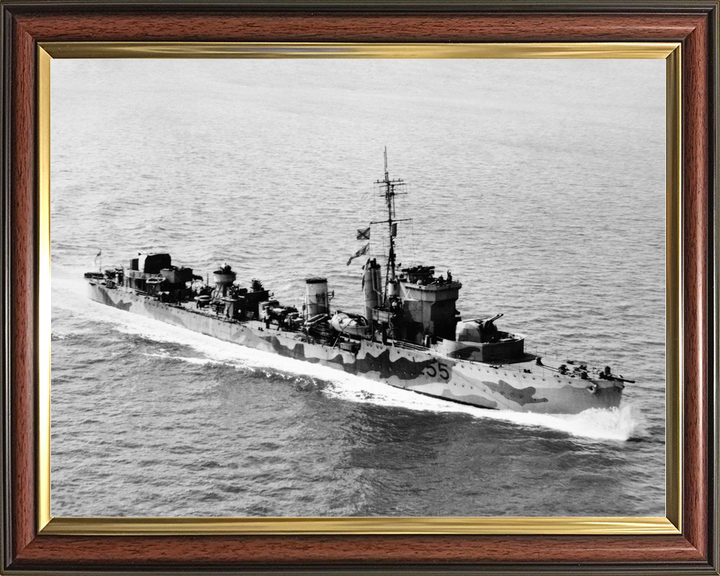 HMS Winchester L55 W Class Destroyer 1942 Photo Print - Posters, Prints, & Visual Artwork - by Hampshire Prints (image 9 of 9)
