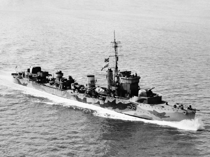 HMS Winchester L55 W Class Destroyer 1942 Photo Print - Posters, Prints, & Visual Artwork - by Hampshire Prints (image 1 of 9)