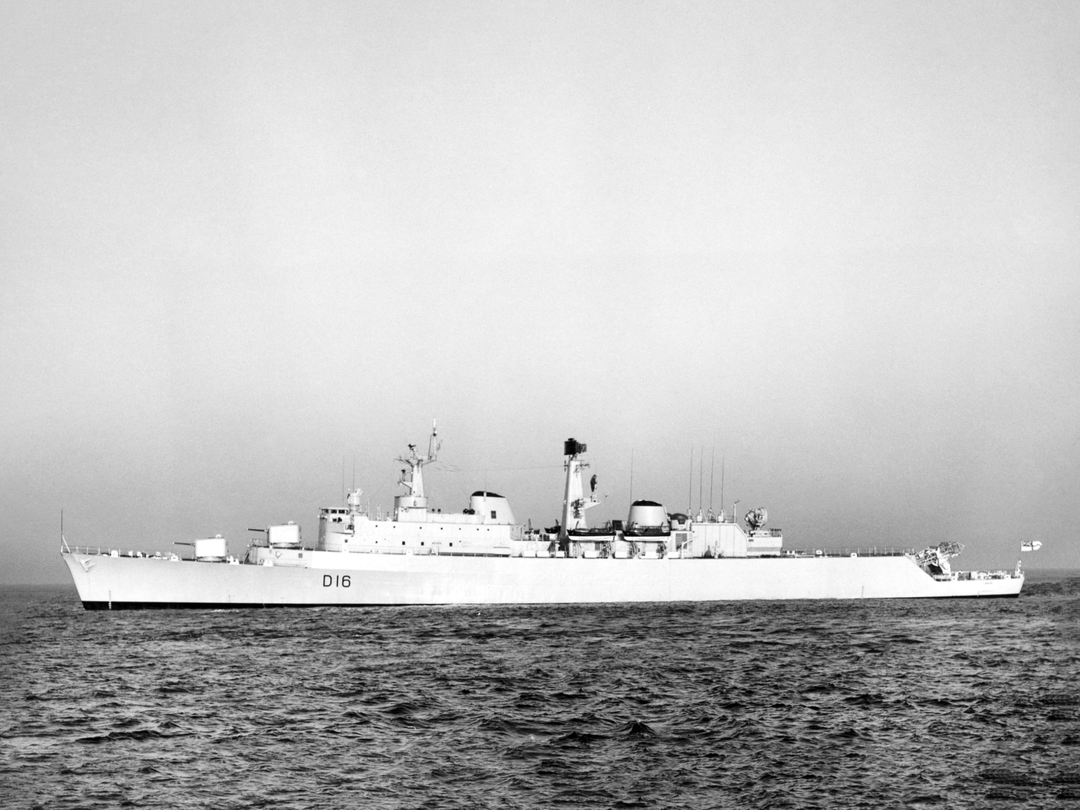 HMS London D16 County Class Destroyer May 1971 Photo Print - Posters, Prints, & Visual Artwork - by Hampshire Prints (image 1 of 9)