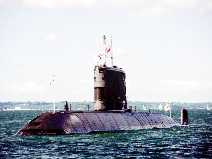 HMS Ursula S42 Upholder Class Submarine June 1994