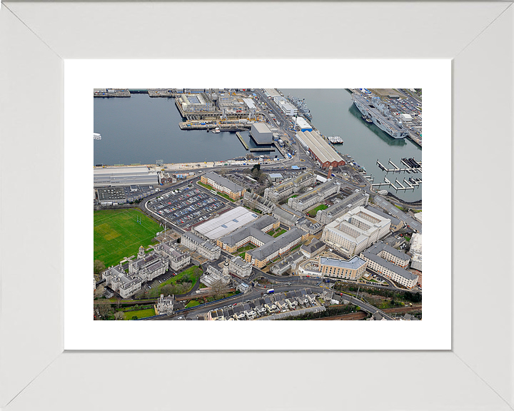 HMS Drake Devonport Plymouth 2015 Aerial Photo Print - Posters, Prints, & Visual Artwork - by Hampshire Prints (image 4 of 9)