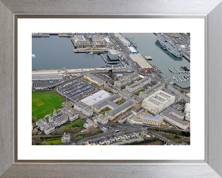 HMS Drake Devonport Plymouth 2015 Aerial Photo Print - Posters, Prints, & Visual Artwork - by Hampshire Prints (image 6 of 9)
