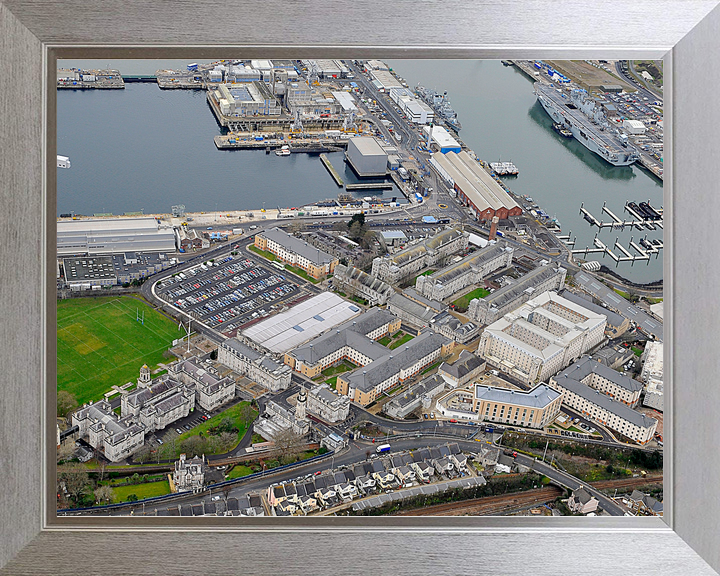 HMS Drake Devonport Plymouth 2015 Aerial Photo Print - Posters, Prints, & Visual Artwork - by Hampshire Prints (image 7 of 9)