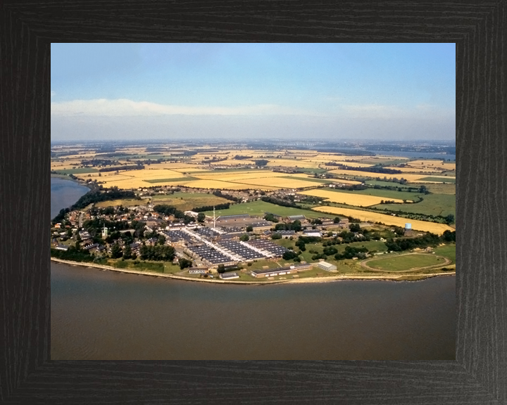 HMS Ganges Suffolk Royal Navy Training Establishment Aerial Photo Print - Posters, Prints, & Visual Artwork - by Hampshire Prints (image 3 of 9)