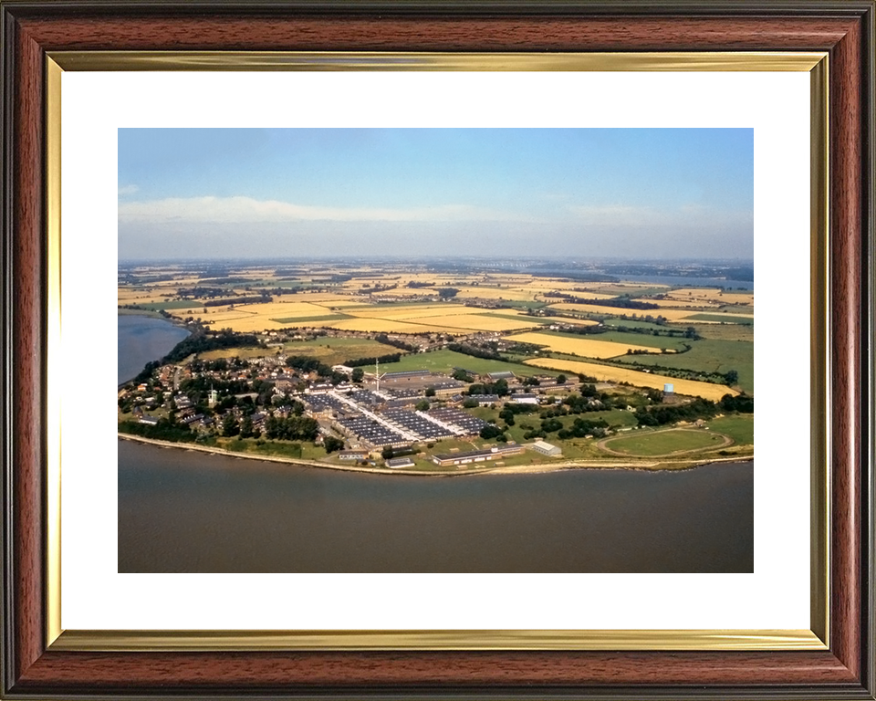 HMS Ganges Suffolk Royal Navy Training Establishment Aerial Photo Print - Posters, Prints, & Visual Artwork - by Hampshire Prints (image 8 of 9)