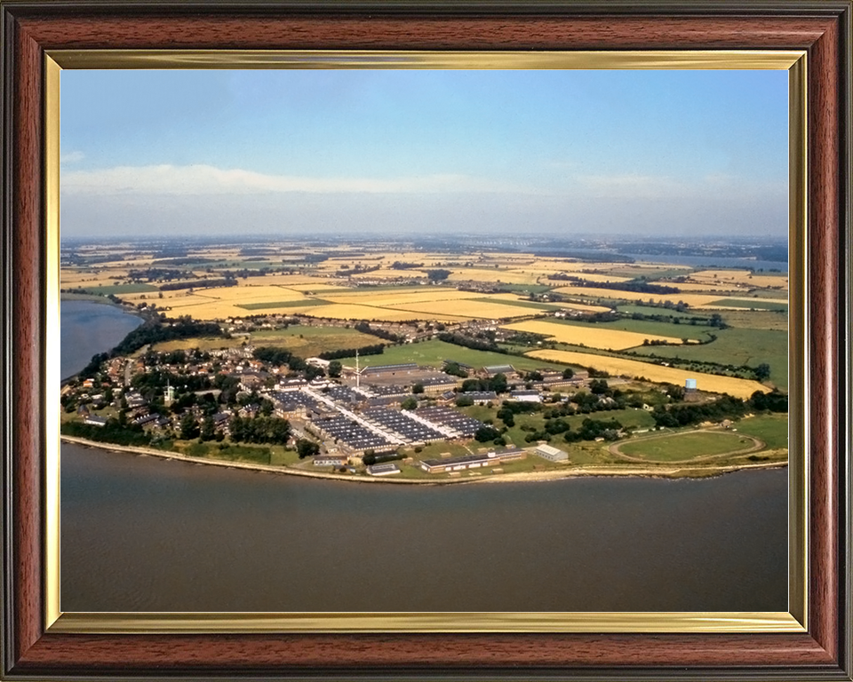 HMS Ganges Suffolk Royal Navy Training Establishment Aerial Photo Print - Posters, Prints, & Visual Artwork - by Hampshire Prints (image 9 of 9)