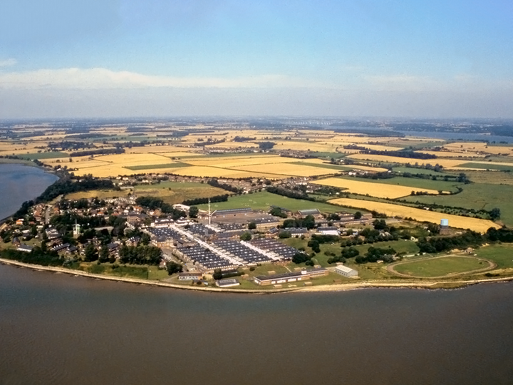 HMS Ganges Suffolk Royal Navy Training Establishment Aerial Photo Print - Posters, Prints, & Visual Artwork - by Hampshire Prints (image 1 of 9)