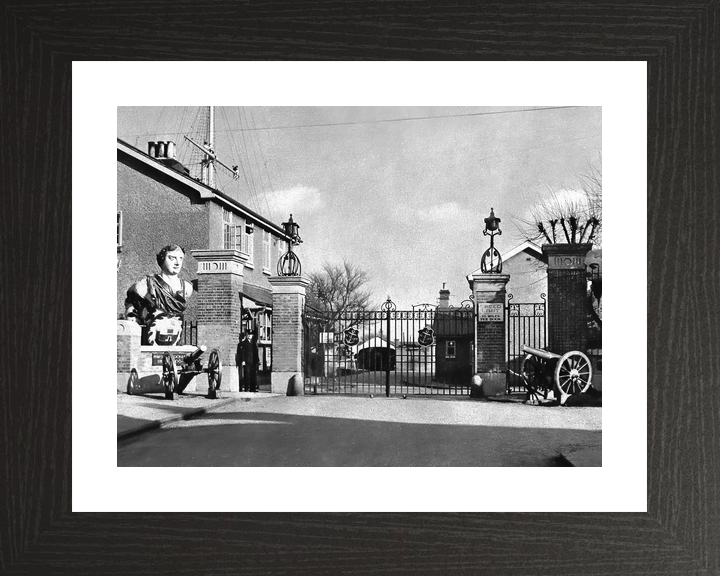 HMS Ganges Main Gate Royal Navy Training Establishment Photo Print - Posters, Prints, & Visual Artwork - by Hampshire Prints (image 2 of 9)