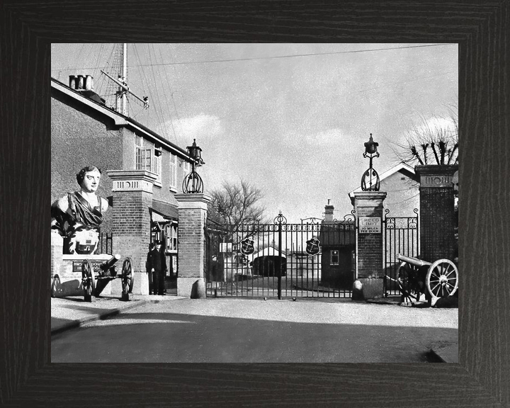 HMS Ganges Main Gate Royal Navy Training Establishment Photo Print - Posters, Prints, & Visual Artwork - by Hampshire Prints (image 3 of 9)