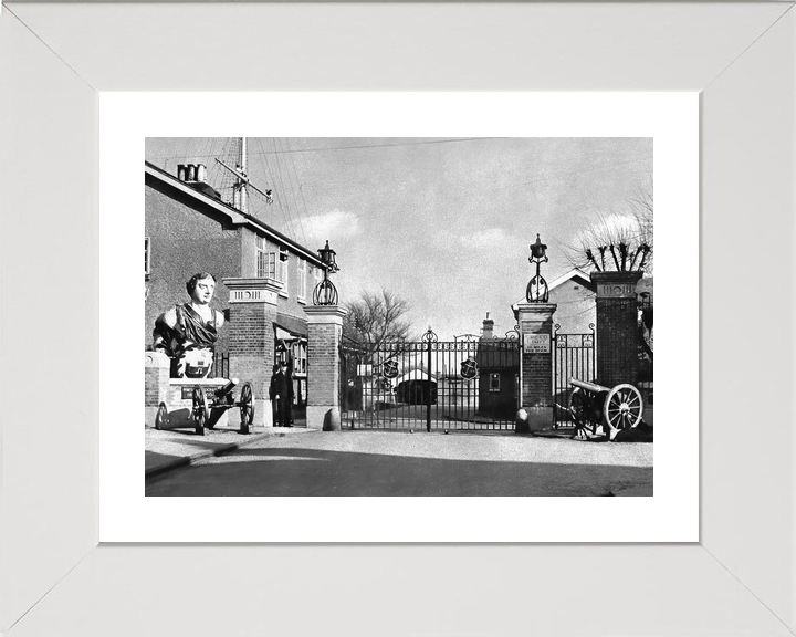 HMS Ganges Main Gate Royal Navy Training Establishment Photo Print - Posters, Prints, & Visual Artwork - by Hampshire Prints (image 4 of 9)