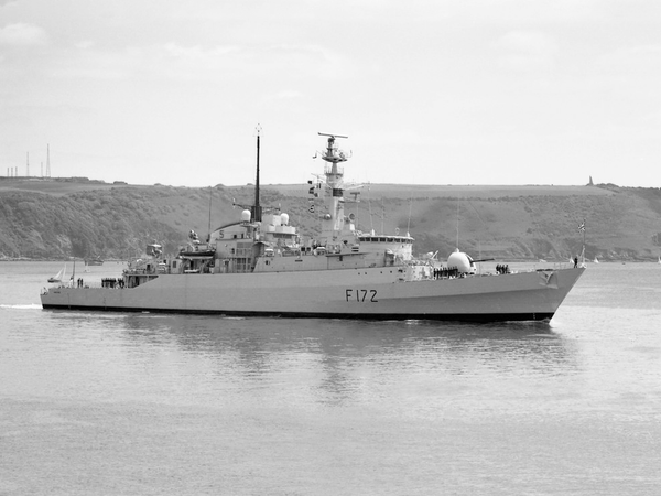HMS Ambuscade F172 Type 21 Frigate 1978