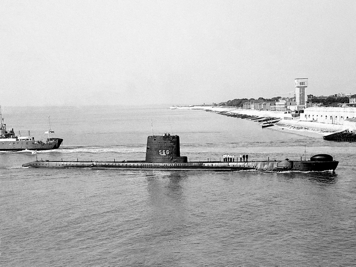 HMS Alderney S66 Amphion Class Submarine