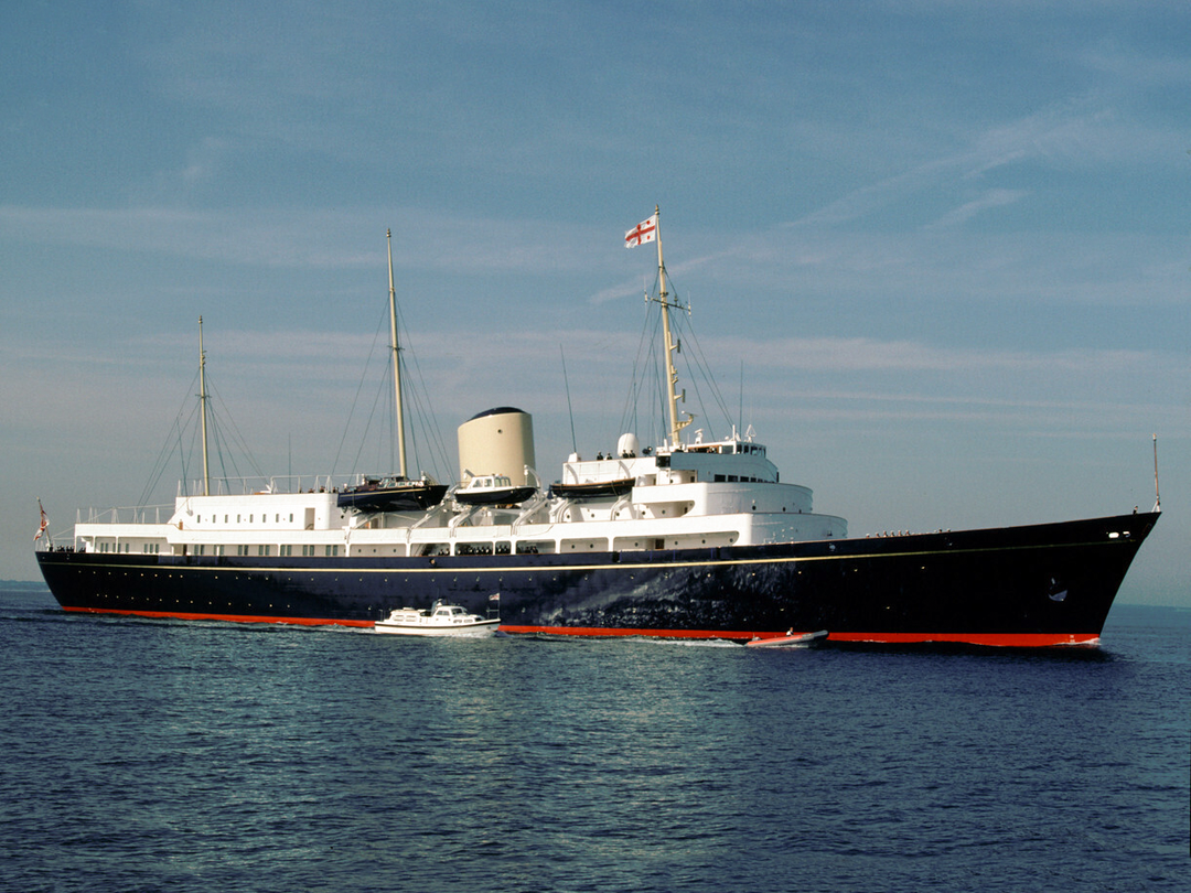 HMY Britannia Royal Yacht Starboard View Photo Print - Posters, Prints, & Visual Artwork - by Hampshire Prints (image 1 of 9)
