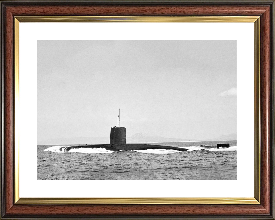 HMS Conqueror S48 Churchill Class Submarine Cold War