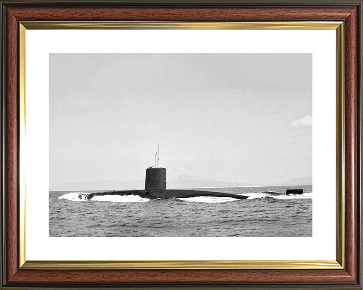 HMS Conqueror S48 Churchill Class Submarine Cold War