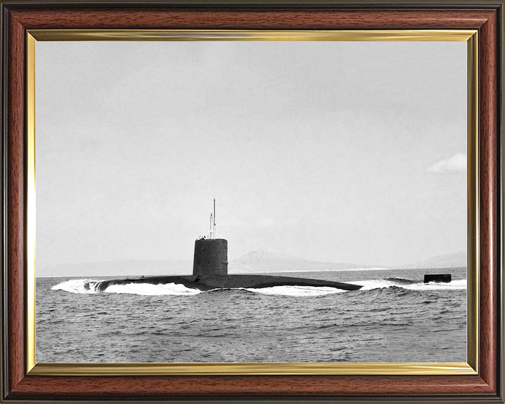 HMS Conqueror S48 Churchill Class Submarine Cold War