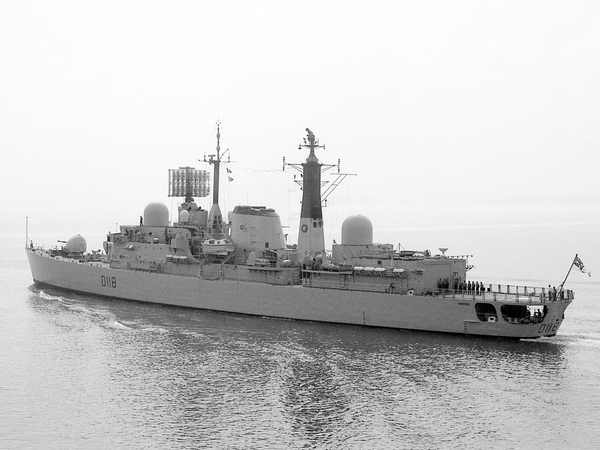 HMS Coventry D118 Type 42 Destroyer August 1981