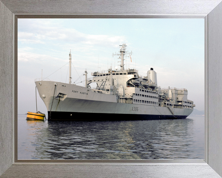 RFA Fort Austin A386 Fort Rosalie Class Ship At a Buoy Photo Print - Posters, Prints, & Visual Artwork - by Hampshire Prints (image 7 of 9)